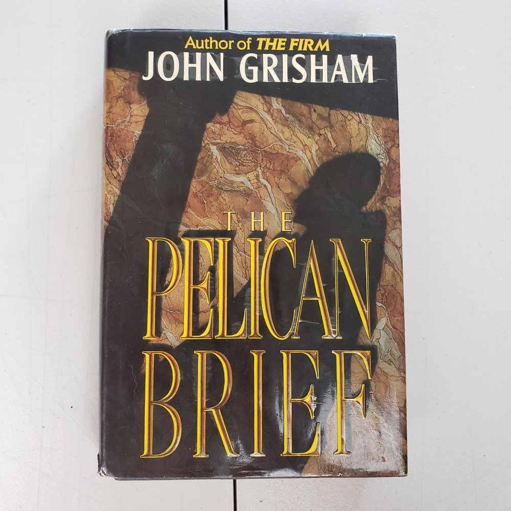 The Pelican Brief John Grisham 1992 Hardcover First Edition Doubleday Thriller